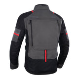 Oxford Rockland Men's Jacket - Charcoal Black / Red