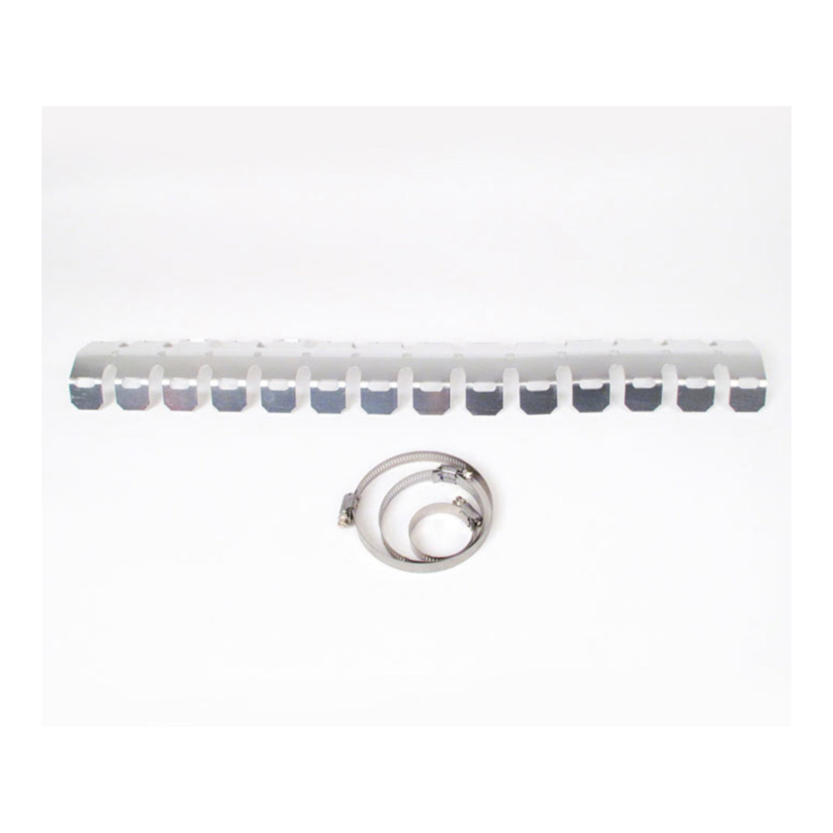 WHITES HEAD PIPE GUARD W/CLAMP - SIL