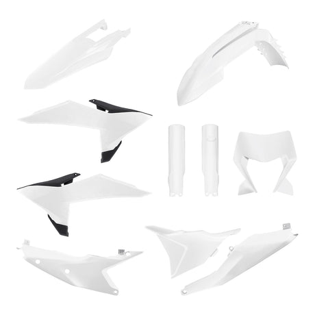 Polisport Full Plastic Kit - KTM EXC / EXC-F / XC-W / XC-FW ('26) - White