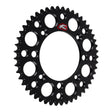 Renthal Rear Sprocket Black 49T Alloy 7075-T6 Grooved