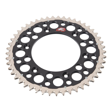 Renthal Sprocket Twinring Black 49T Bi-Metal Grooved