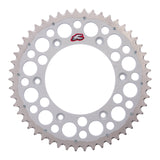 Renthal Sprocket Twinring Silver 50T Bi-metal Grooved