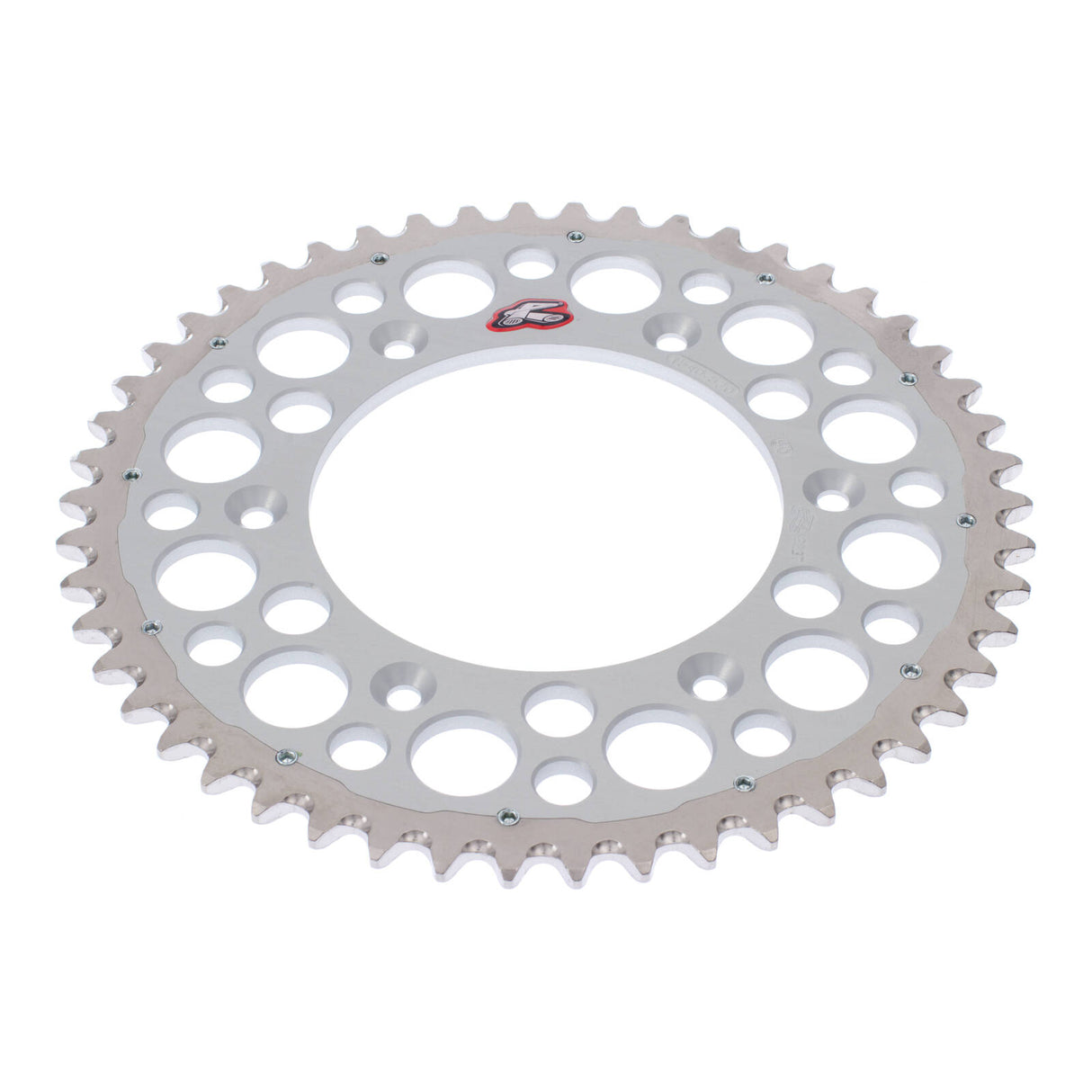 Renthal Sprocket Twinring Silver 50T Bi-metal Grooved