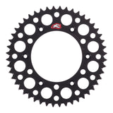 Renthal Sprocket Rear Black 48T Alloy 7075 T6 Grooved