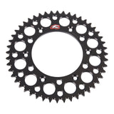 Renthal Sprocket Rear Black 48T Alloy 7075 T6 Grooved