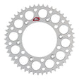 Renthal Sprocket Rear Silver 49T Alloy 7075 T6 Grooved Honda