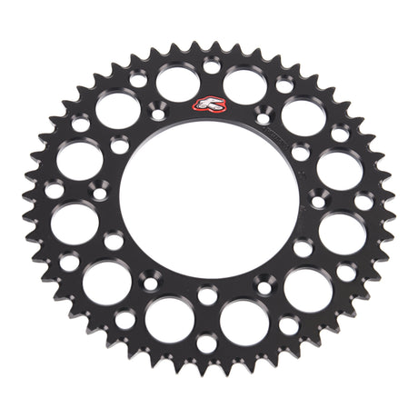 Renthal Sprocket Rear Black 50T Alloy 7075 T6 Grooved