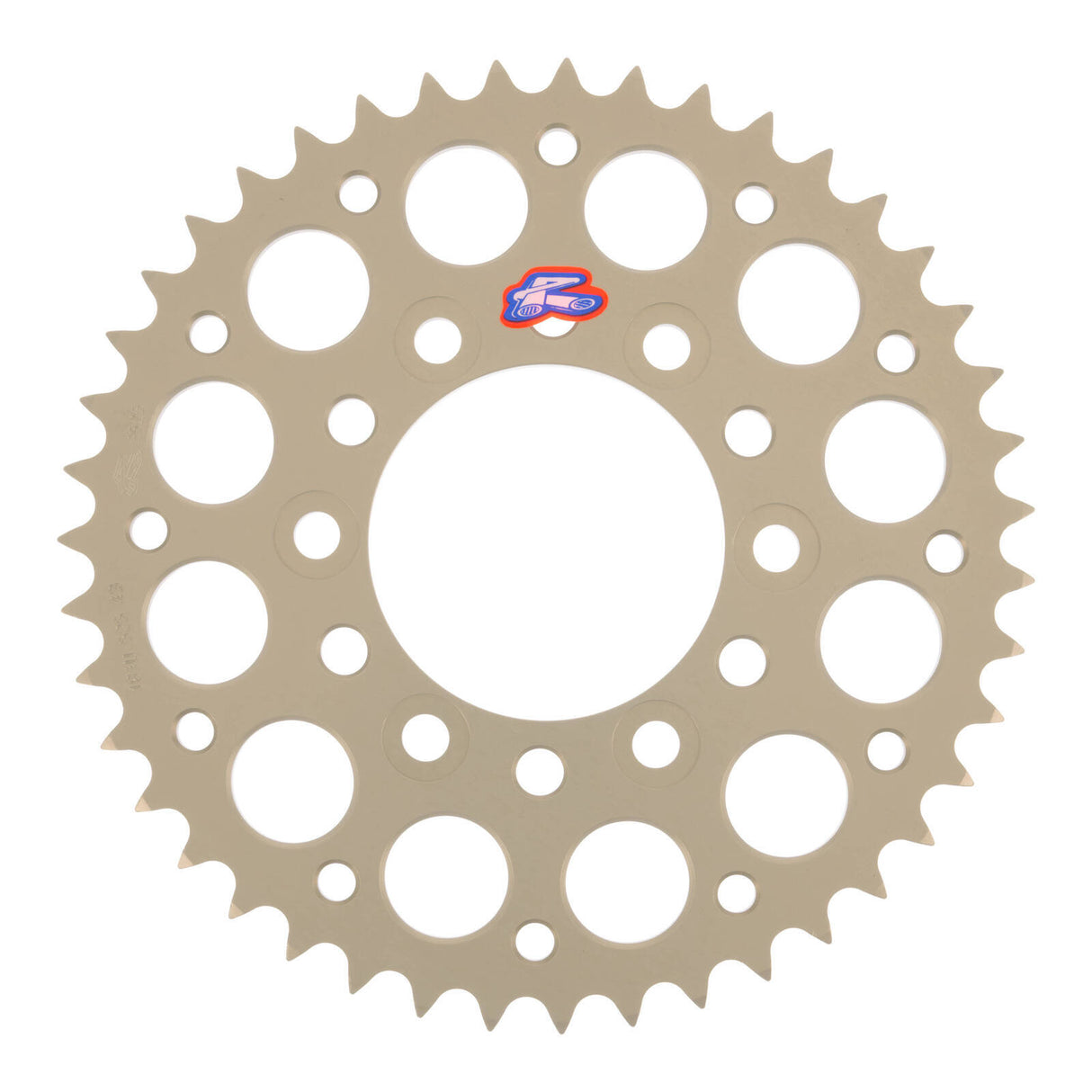 Renthal Sprocket Rear Silver 43T Alloy 7075 T6 Grooved Kawasaki