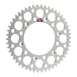 Renthal Sprocket Rear Silver 51T Alloy 7075 T6 Grooved Ultralight