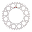 Renthal Sprocket Rear Silver 50T Alloy 7075 T6 Grooved GasGas