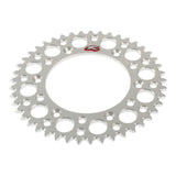 Renthal Sprocket Rear Silver 45T Alloy 7075 T6 Grooved