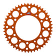 Renthal Sprocket Rear Orange 48T Alloy 7075 T6 Grooved KTM