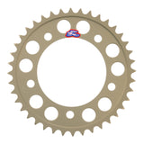Renthal Rear Sprocket T6 Grooved 7075 Alloy - Silver [Honda]