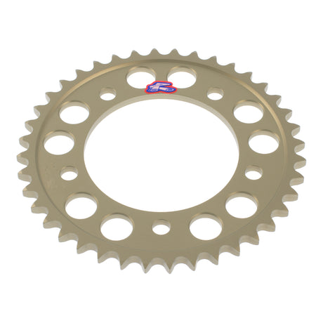 Renthal Rear Sprocket T6 Grooved 7075 Alloy - Silver [Honda]