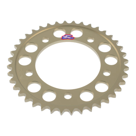 Renthal Rear Sprocket T6 Grooved 7075 Alloy - Silver [Honda]