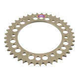 Renthal Sprocket Rear Silver 41T Alloy 7075 T6 Grooved Mont