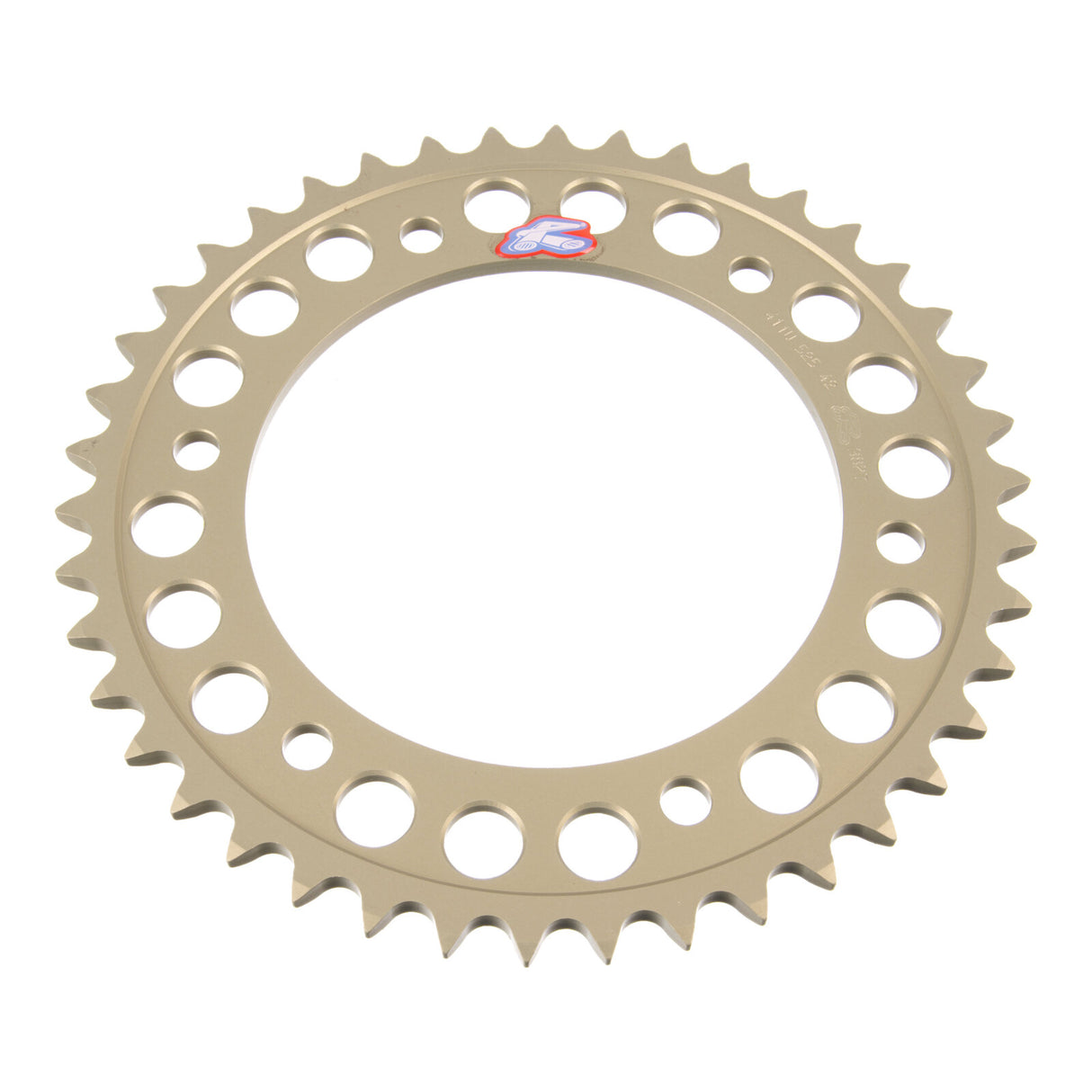 Renthal Sprocket Rear Silver 42T Alloy 7075 T6 Grooved Honda