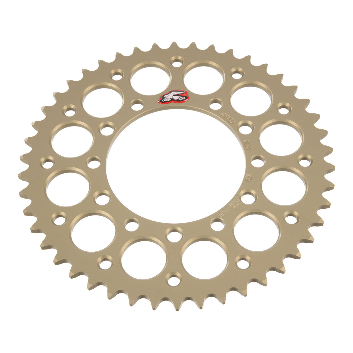 Renthal Rear Sprocket Hard Anodised Grooved 456 / 520