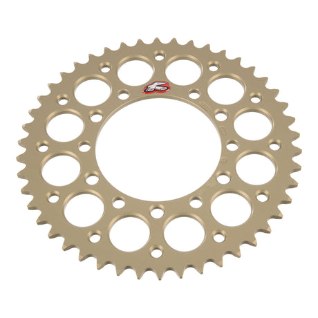 Renthal Rear Sprocket Hard Anodised Grooved 456 / 520