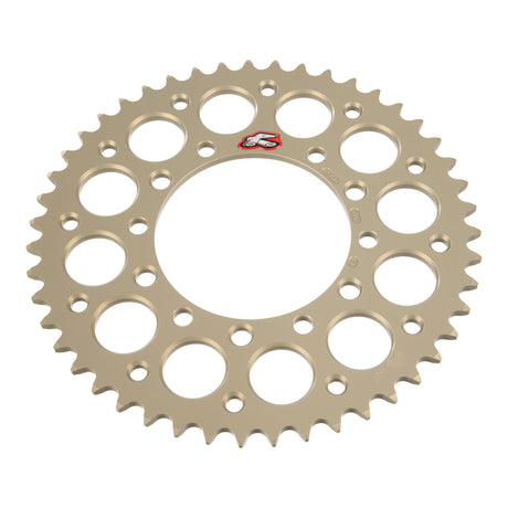 Renthal Sprocket Rear Hard Anodised 47T 47P-HA Ultralight