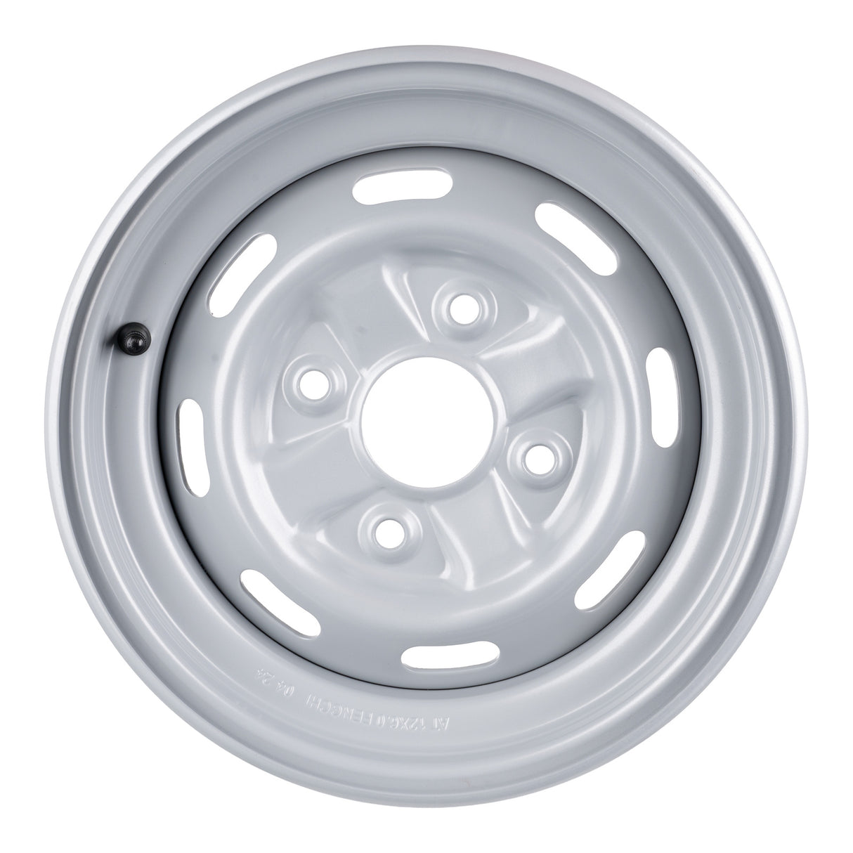 Whites ATV/UTV Steel Rim 12x6 Honda Front 4/110 +25 - Silver