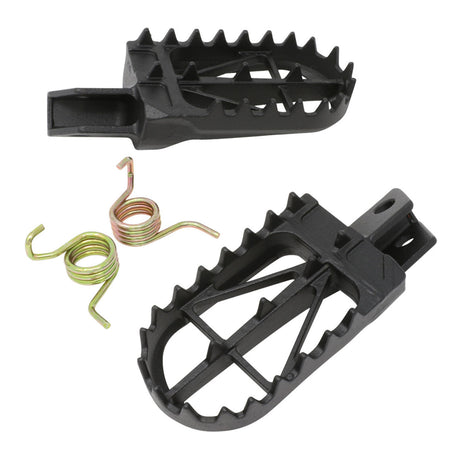 Zeta Wide Foot Pegs - CRMO - Mid XR250/Motard/Bajaj, XR250R/400R