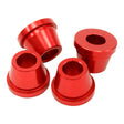 Zeta Rubber Killer - Red 4pcs Kawasaki KX, KX250F '04-, KX450F '11-