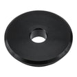 Zeta Aluminium Throttle Tube Replacement End Plug with O-Ring - Black