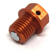 Zeta Magnetic Drain Bolt M12x1.5x12 - Orange