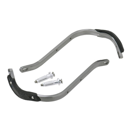 Zeta Pro Armor Bended Hand Guard - Titanium Colour
