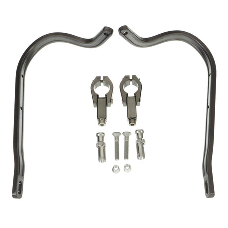 Zeta Armor Bended Hand Guard for 28.6mm Bar - Titanium Colour
