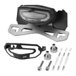 Zeta LED Line Tail Light Holder Kit - Clear Lens - Honda CRF450L ('19-), CRF450R