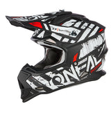 O'Neal 2SRS GLITCH V.23 Helmet - Black/White