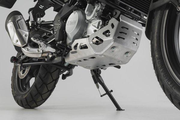 BASH PLATE SW MOTECH SILVER BMW G310GS 17-ON