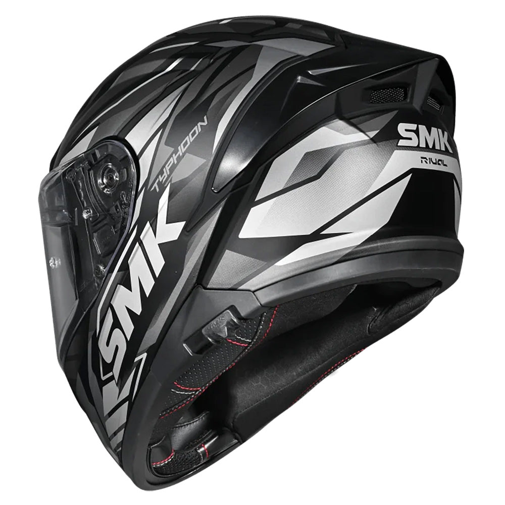 SMK TYPHOON RIVAL - Matte Black Grey - MA26