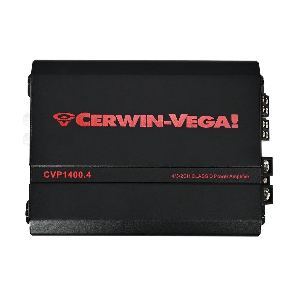 CERWIN VEGA CVP SERIES 4CH AMPLIFIER 90W RMS X4 @ 4OHM | 140W RMS X4 @ 2OHM