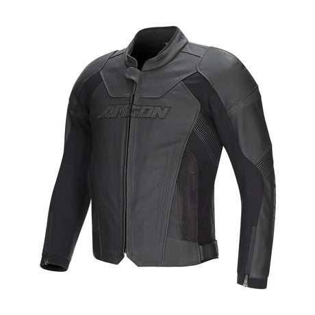 ARGON Scorcher II Leather Jacket - Stealth