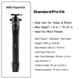 HEIPI W58 XPOD PRO STILL & VIDEO TRIPOD