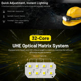 NITECORE 3000 LUMEN USB RECHARGEABLE LED HEADLAMP TORCH