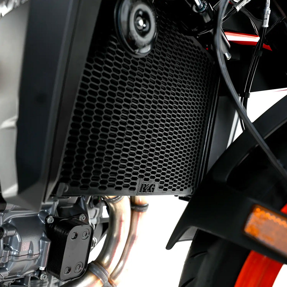 PRO Radiator Guard for KTM 990 Duke 24- Black R&G