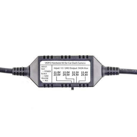 VIOFO 3 WIRE HARDWIRE KIT (MINI USB) A119V3/A129 DUO/A129 DUO IR/A129 PRO DUO/A129 PLUS DUO