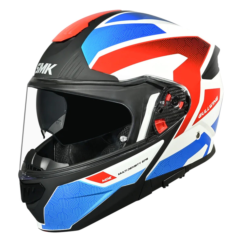 SMK GULLWING SONIC SYSTEMS - White/Blue/Red - MA231