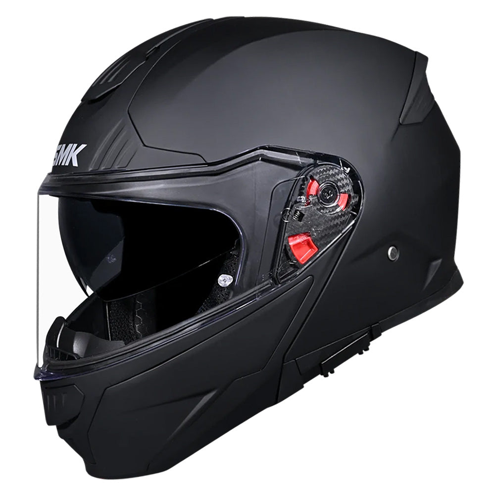 SMK Gullwing System Helmet - Matte Black - MA200