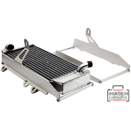RADIATOR BRACE CROSSPRO YAMAHA YZ250F 14-18 YZ450F 14-17 SILVER