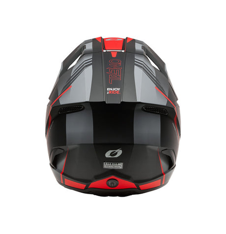 O'Neal 3SRS HAZE Helmet - Black/Grey/Red
