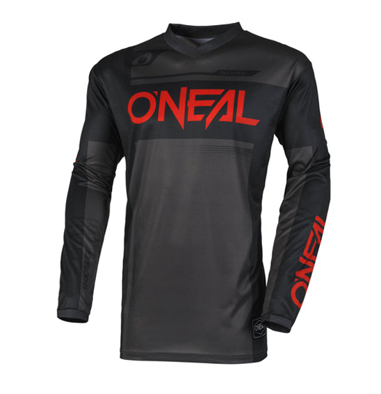 O'Neal 2025 Youth ELEMENT Racewear Jersey - Black/Grey/Red