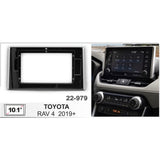 FITTING KIT 10.1" DASH TOYOTA RAV4 2019 ON (BLACK)