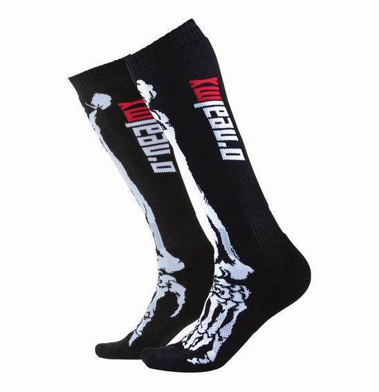 O'Neal PRO MX X-Ray Sock - Black/White