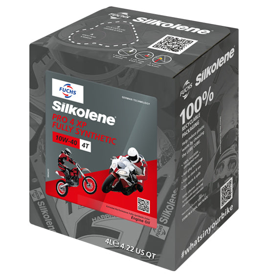 Silkolene PRO 4 XP - Ester Based Fully Synthetic 4 Stroke