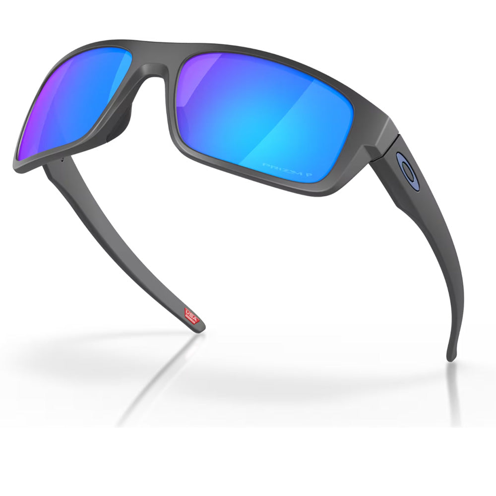 Drop Point Sunglasses Matte Dark Grey w PRIZM Sapp